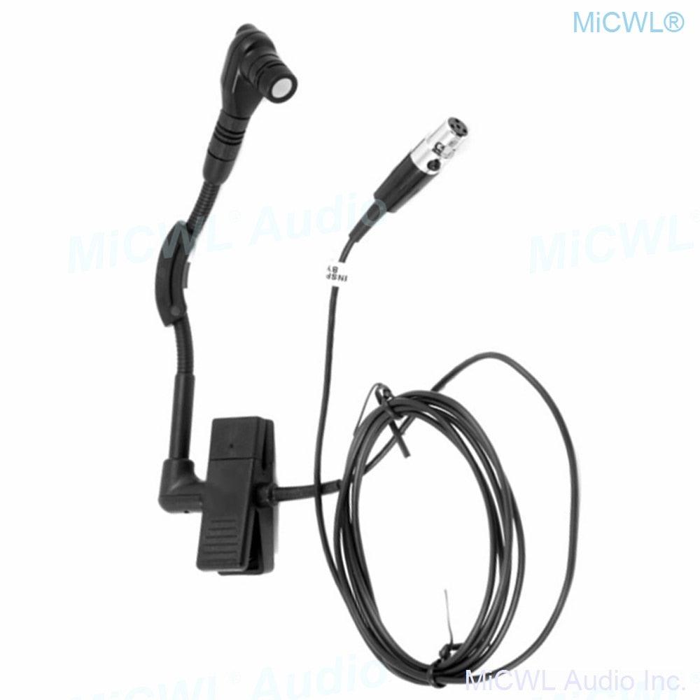 Professional Beta98 Cardioid Condenser Instrument Microphone For Shure TA4F mini 4Pin Studio Mics XLR 3Pin Phantom Power Adapter - MiCWL Audio Inc