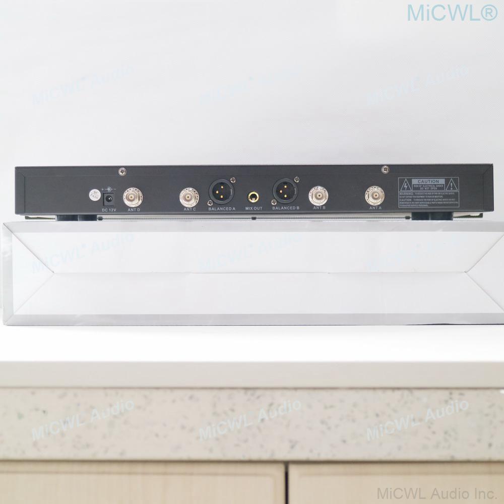 Hot Sale High-End UR24D UHF True Diversity Dual Beta87 Handheld Digital Wireless Karaoke Microphone System 500M Range - MiCWL Audio Inc