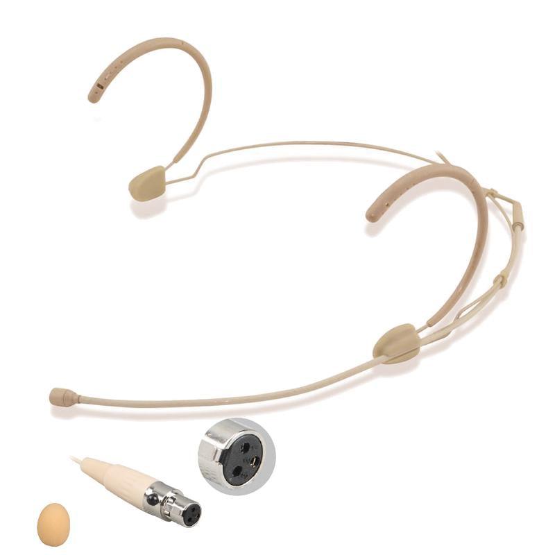 Professional Recording Vocal Headset Microphone for AKG Samson Gemini Wireless System Mini 3Pin TA3F Omnidirectional Cardioid - MiCWL Audio Inc