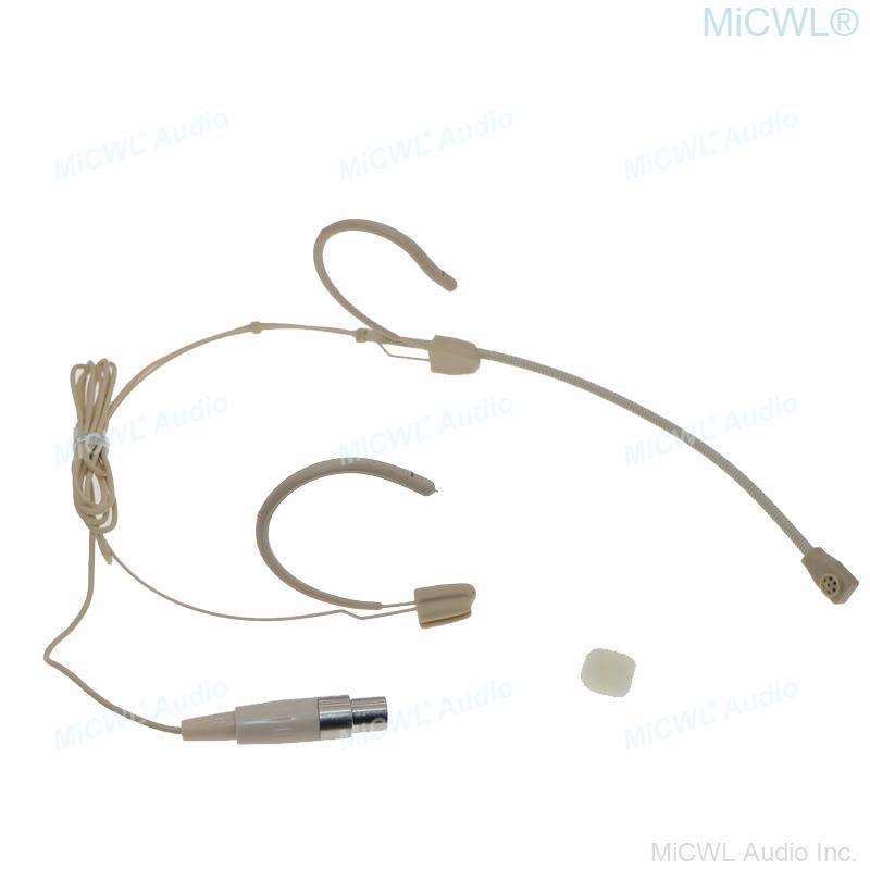 Professional Recording Vocal Headset Microphone for AKG Samson Gemini Wireless System Mini 3Pin TA3F Omnidirectional Cardioid - MiCWL Audio Inc