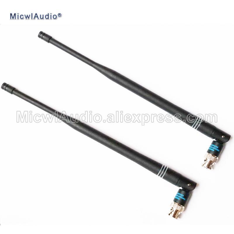 Microphone Antennas 470-542MHZ 638-698MHZ 774-865MHZ BNC Bayonet Antennas For Shure Wireless Microphone System MicwlAudio - MiCWL Audio Inc