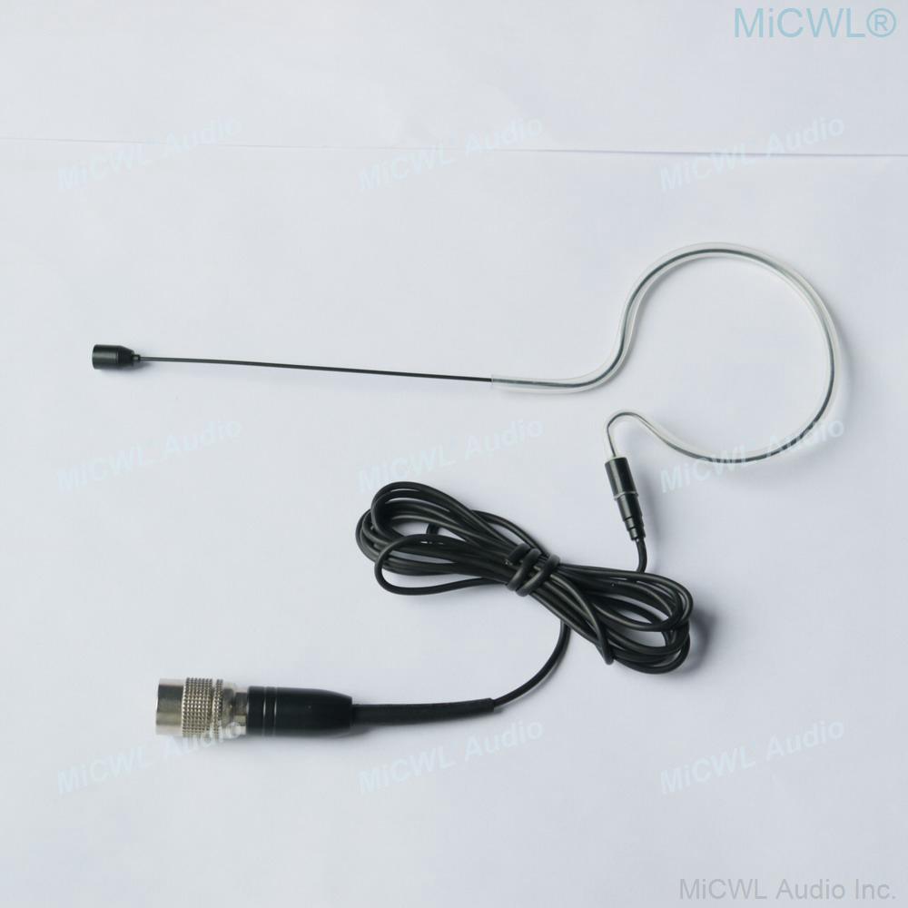 M7 Black Single earset Headset Microphone For Audio-Technica Wireless System Omni-Directional MiCWL - MiCWL Audio Inc
