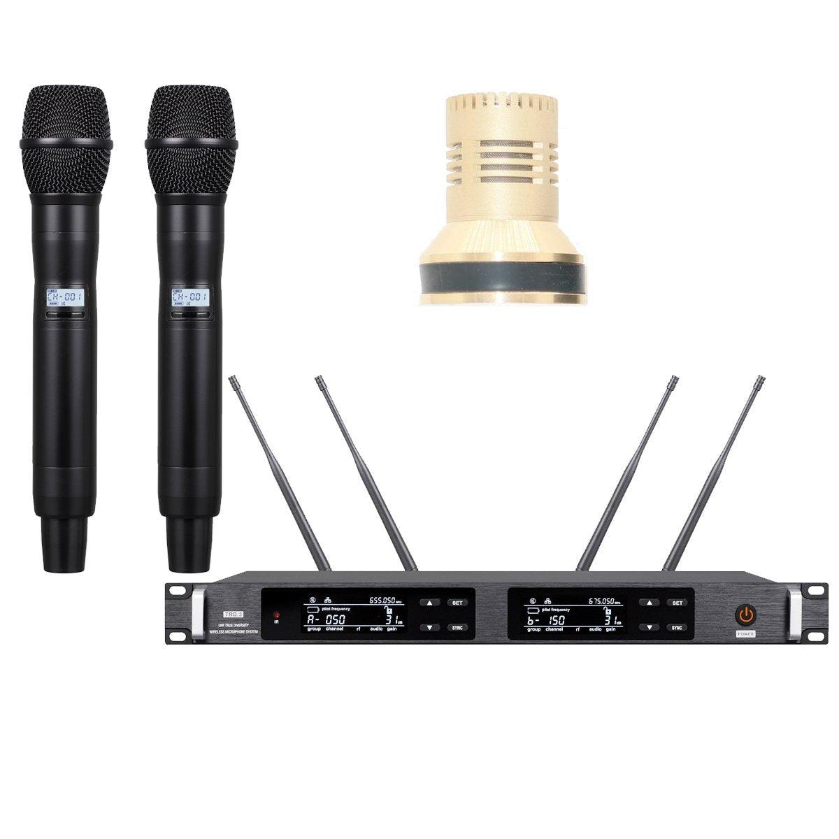 Professional UR24D Digital Wireless Top Quality Condenser Microphone Beta87 System KSM8 SKM9000 True Diversity Aerial 500m Range - MiCWL Audio Inc