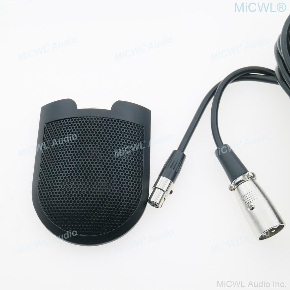 Professional Cardioid Desk Boundary Microphone Suitable For Conference Speech Public Broadcasting Teaching 48V Phantom Power XLR - MiCWL Audio Inc