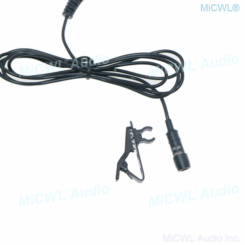 Normal Standard 3.5mm Stereo Clip-On Lavalier Microphone For Sennheiser G2 G3 G4 Wireless PC Laptop Camera New Version - MiCWL Audio Inc