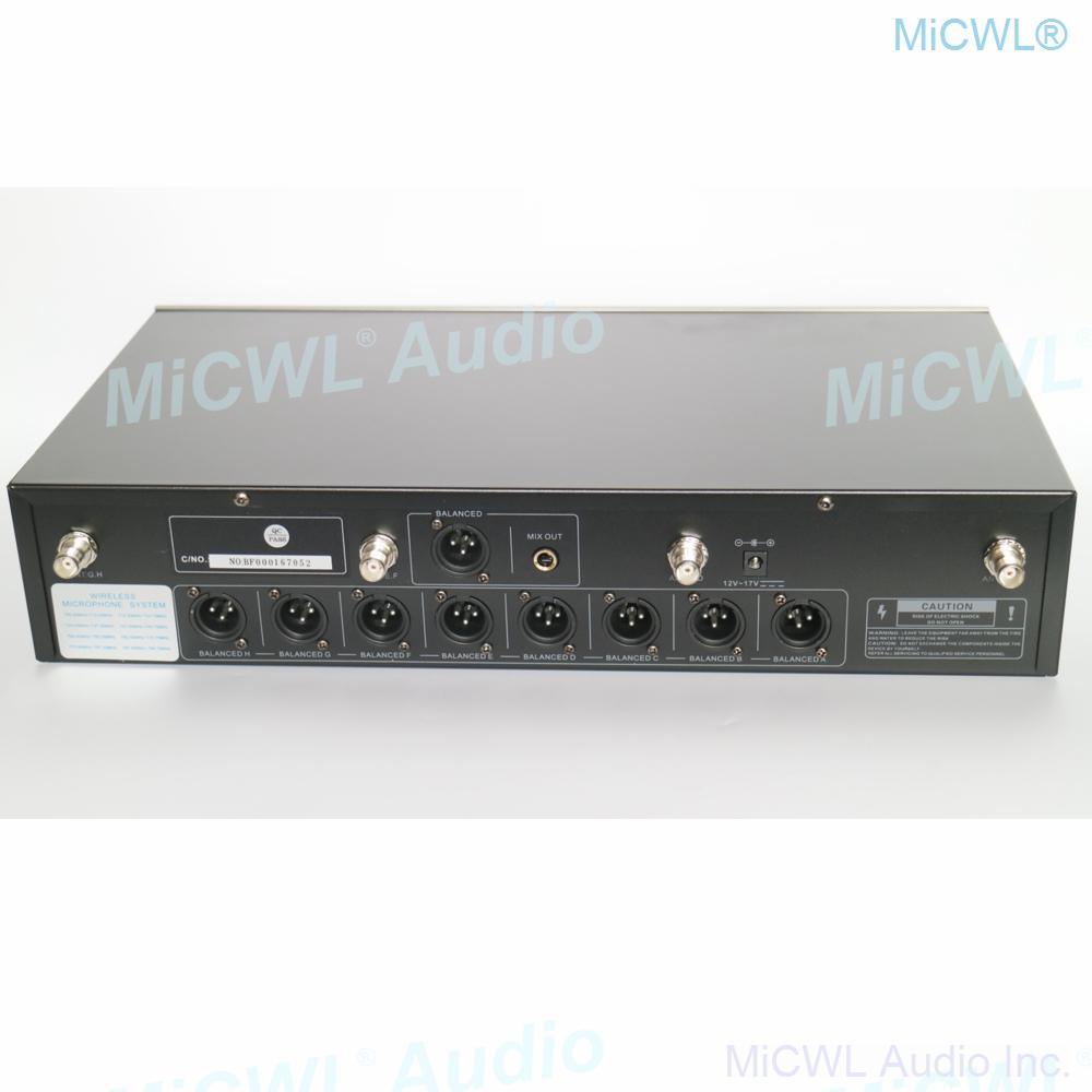 Pro 400 Channel CCS 900 Ultro Discussion Digital Wireless Microphone CCS-DL with 8 Cardioid Desktop Gooseneck Mic System - MiCWL Audio Inc