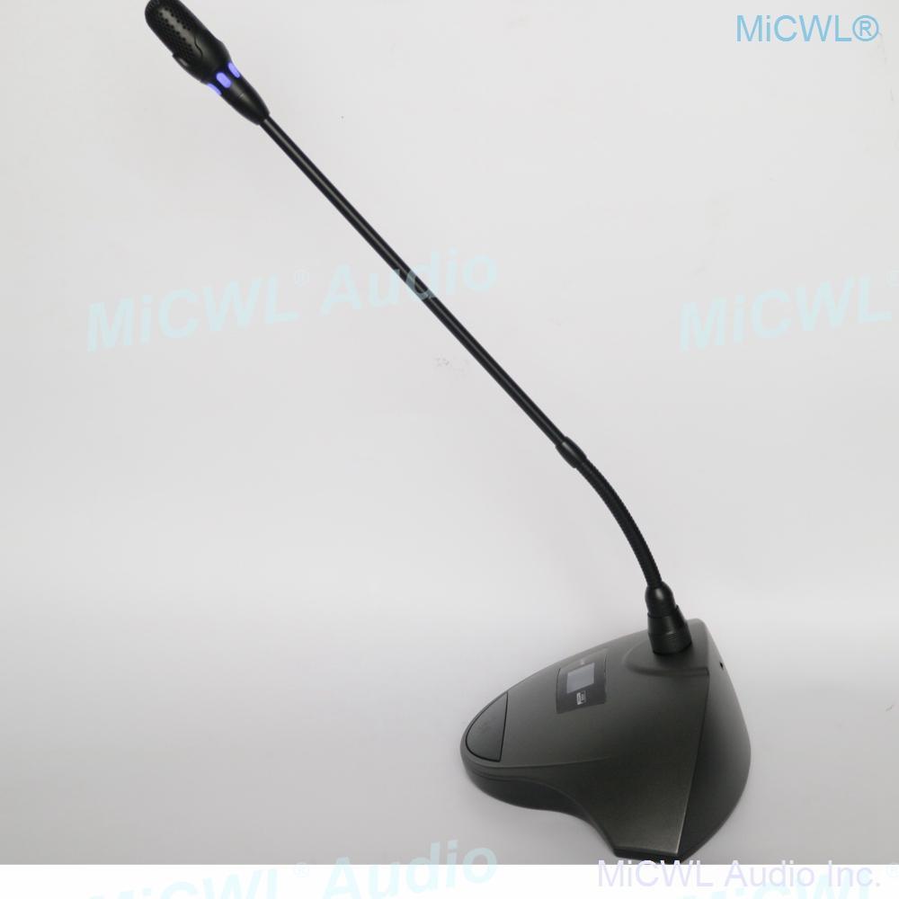 Pro 400 Channel CCS 900 Ultro Discussion Digital Wireless Microphone CCS-DL with 8 Cardioid Desktop Gooseneck Mic System - MiCWL Audio Inc