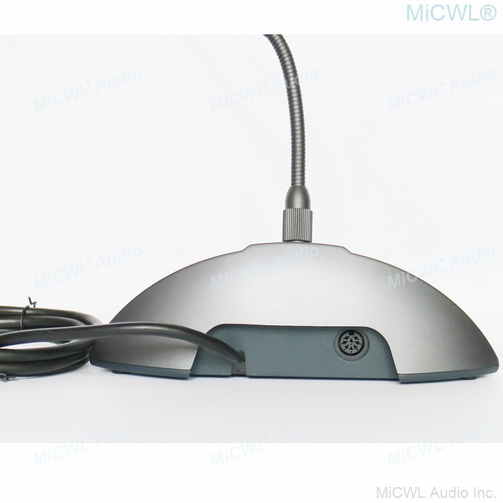 Hign-end CCS900 Digital Conference Microphone System President Delegate Desktop Gooseneck Built-in speaker Mic MiCWL A351M-A01 - MiCWL Audio Inc