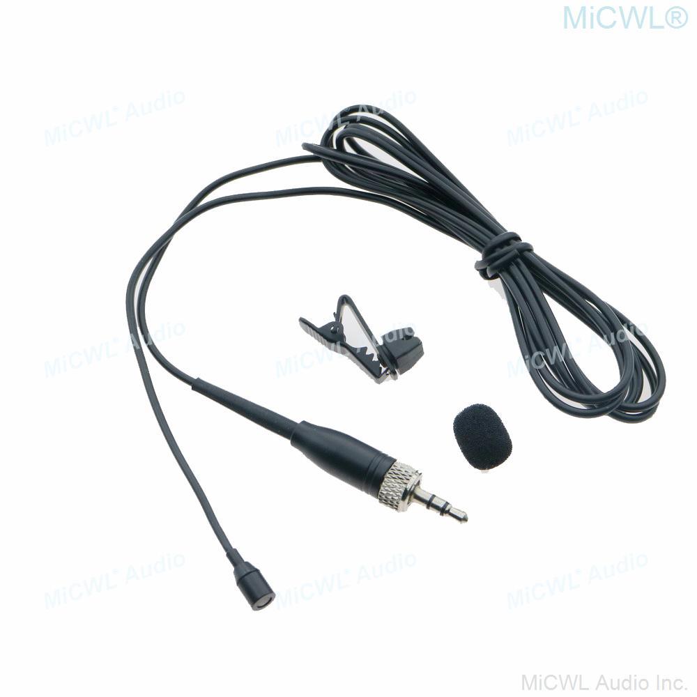 Tie Clip Lavalier Microphone For Sennheiser Mic G2 G3 G4 Wireless BeltPack Transmitter 1.2m Strong Cable MiCWL BL320 - MiCWL Audio Inc