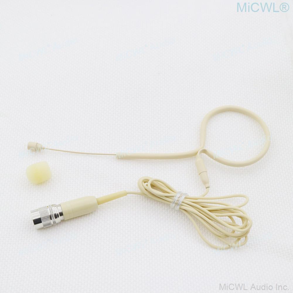 GLXD Single ear Headset earset Microphone For Shure Wireless BeltPack TA4F mini - MiCWL Audio Inc