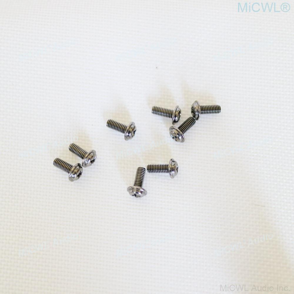 4 Pcs Strong Metal Rack Mount ear Mounting Jointing 16pcs Screw Cap For Frame Box 1U 19" Two Versions - MiCWL Audio Inc