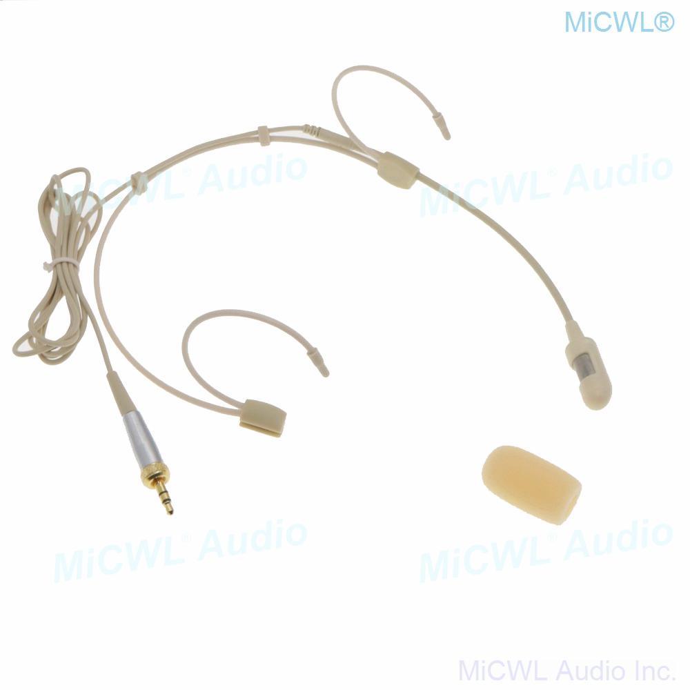CS60 Cardioid Replace Original Headset Microphone For Sennheiser Wireless SK100 G2 G3 G4 Microfones System 3.5mm Lock - MiCWL Audio Inc