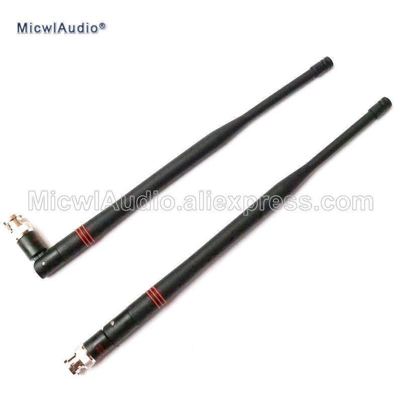 Microphone Antennas 470-542MHZ 638-698MHZ 774-865MHZ BNC Bayonet Antennas For Shure Wireless Microphone System MicwlAudio - MiCWL Audio Inc