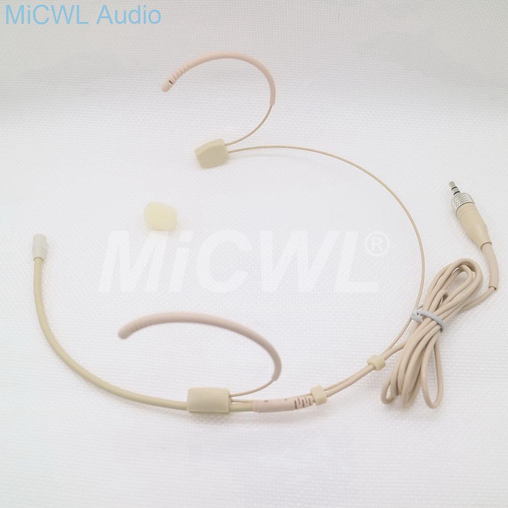 High-Quality Condenser Dual Hook Headset Microphone Omni-directional Headset Microphone For Sennheiser - MiCWL Audio Inc