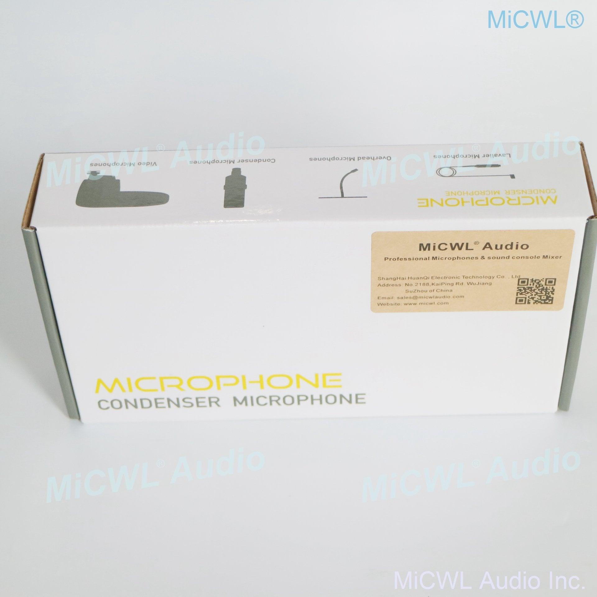 MiCWL TLM 102 Cardioid Condenser Microphone Professional TLM-102 For Laptop PC Network Live Studio Recording Sing 48V Phantom - MiCWL Audio Inc