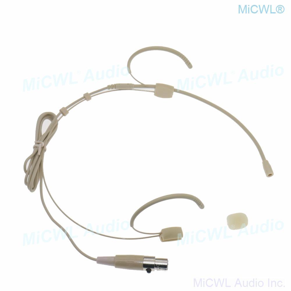New Version Omni Head Hook Headset Microphone For AKG Samson Wireless XLR 3Pin Mini Plug MiCWL A62 - MiCWL Audio Inc