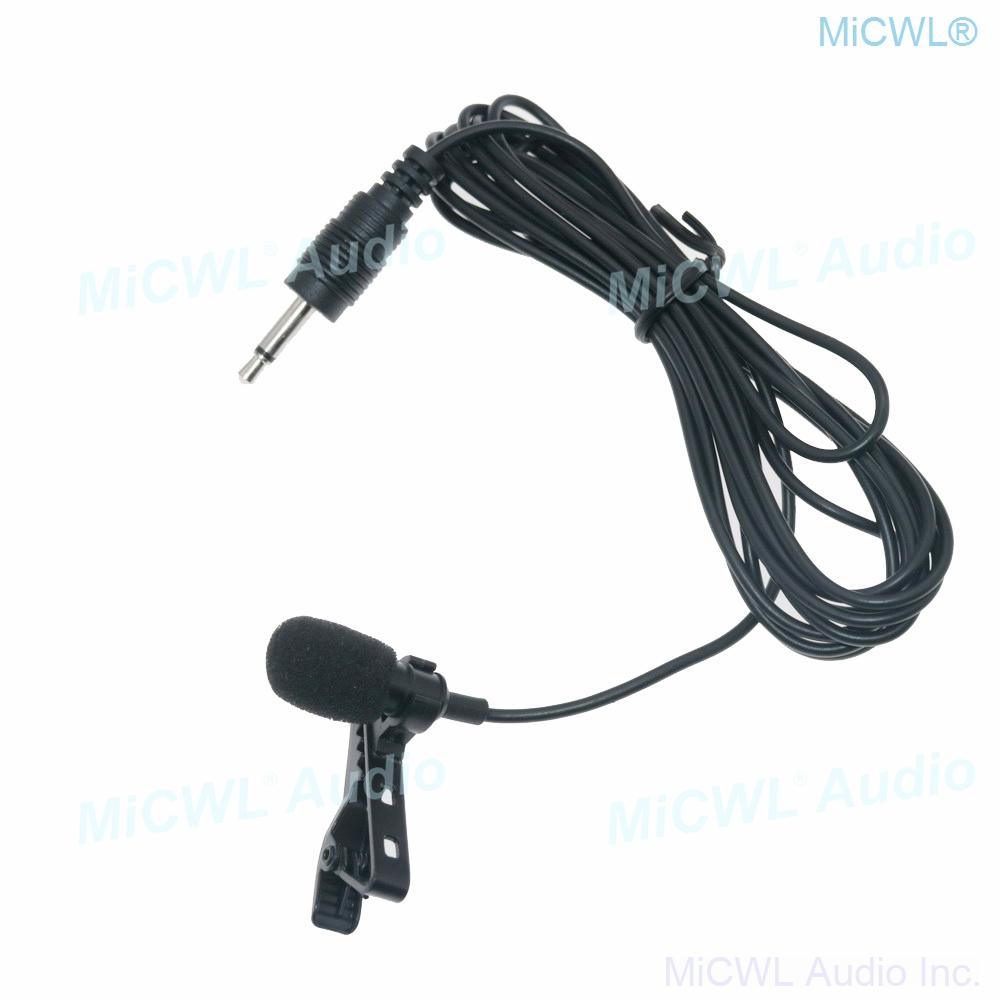 MiCWL T60 Best Tie Clip-On Lavalier Microphone For Sennheiser Shure AKG Audio-Technica MiPro Samson Wireless System 2m Cable - MiCWL Audio Inc