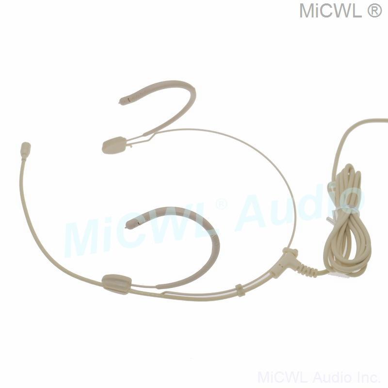 MiCWL C800 Headset Pro Microphone For AKG Samson Gemini Wireless BeltPack Mini XLR 3Pin TA3F Omnidirectional Mic - MiCWL Audio Inc