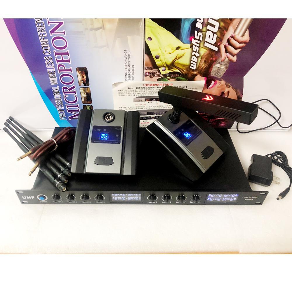 MiCWL S800 High Qulity 8 Channel UHF Wireless 8 Desktop Gooseneck Microphones Conference System Good Square Tube Mic Microfone - MiCWL Audio Inc