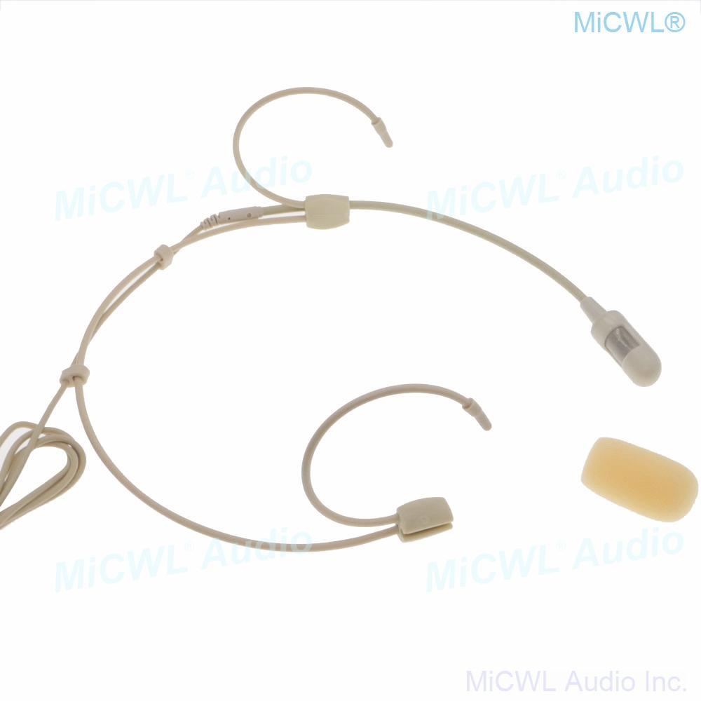 CS60 Cardioid Replace Original Headset Microphone For Sennheiser Wireless SK100 G2 G3 G4 Microfones System 3.5mm Lock - MiCWL Audio Inc