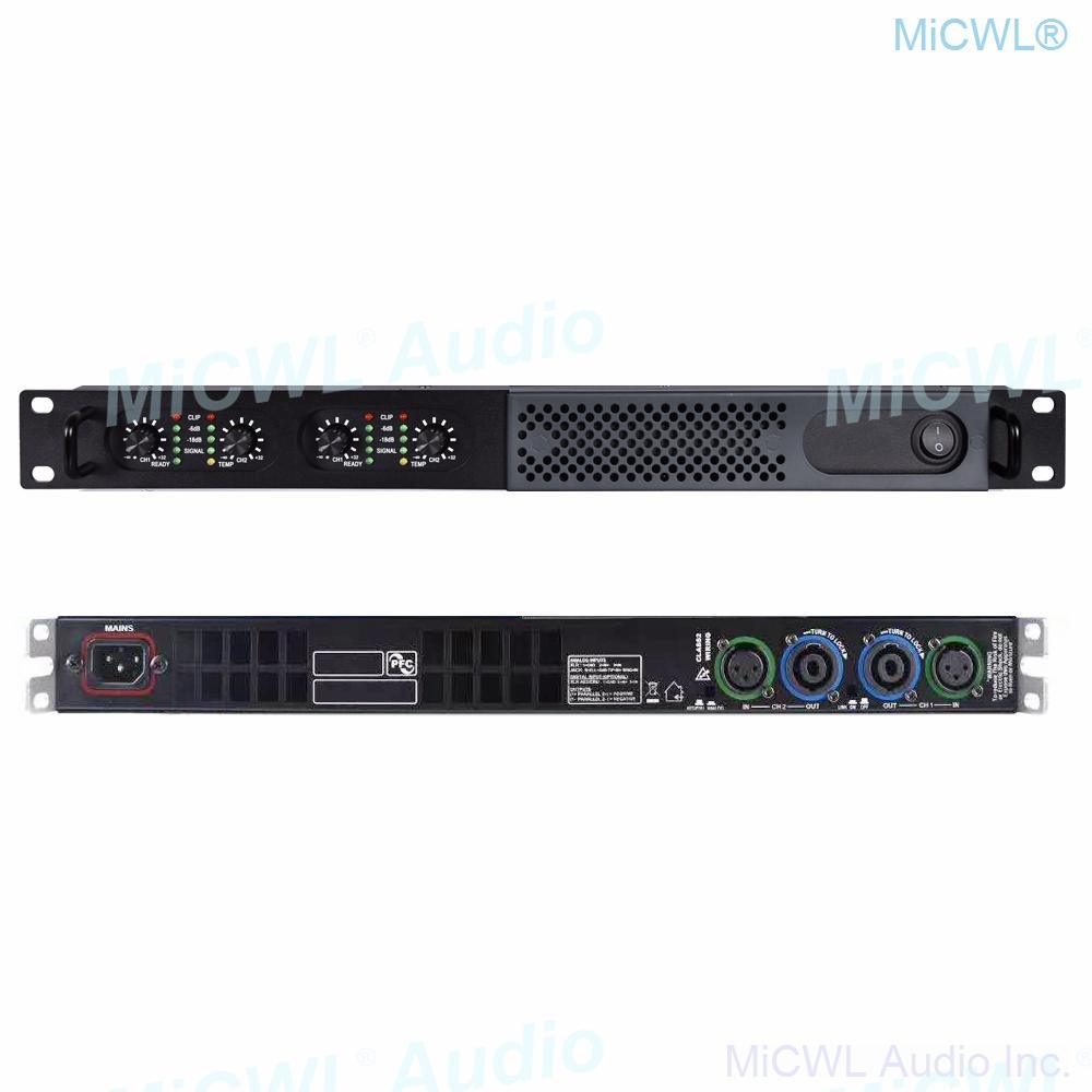 5200W Digital Power Amplifier Stage Audio Speaker AMP Amplifier 4 Channel MiCWL Q6400 - MiCWL Audio Inc