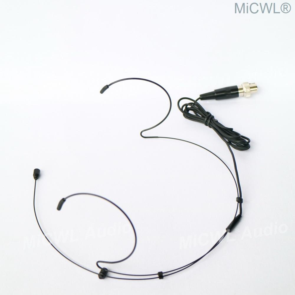 Professional Omnidirectional Headset Microphone For MiPRO Music Wireless Mics System mini 4Pin Lock - MiCWL Audio Inc