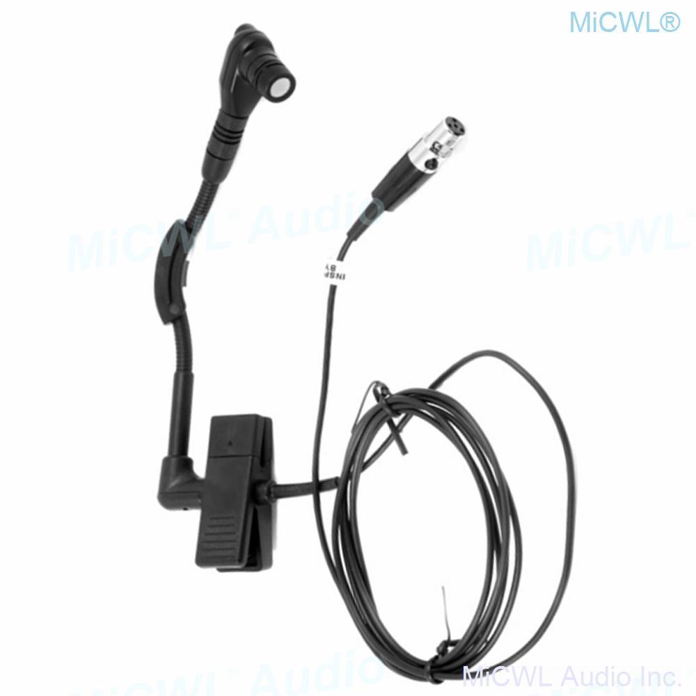 Professional Beta98 Cardioid Condenser Instrument Microphone For Shure TA4F mini 4Pin Studio Mics XLR 3Pin Phantom Power Adapter - MiCWL Audio Inc