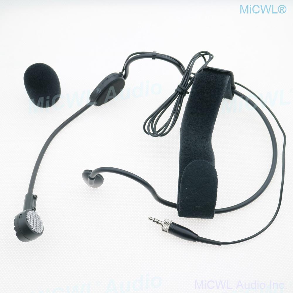 MiCWL ME3 Wireless Dynamic Head wear Microphone for Sennheiser ew100 ew300 ew500 MKE3 Headset System - MiCWL Audio Inc
