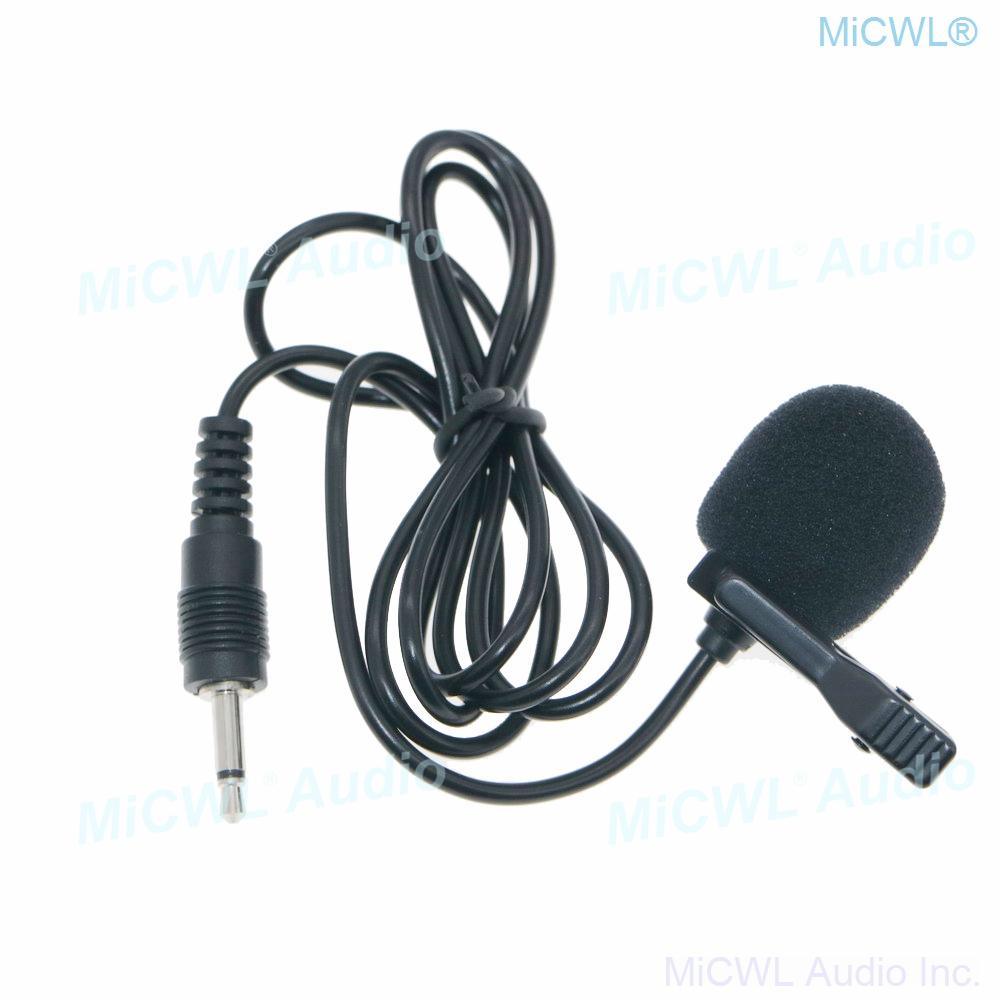 Cardioid Clip-On Lavalier Microphone Lapel Wireless Standard 3.5mm TRRS Stereo for Mobile Phone - MiCWL Audio Inc