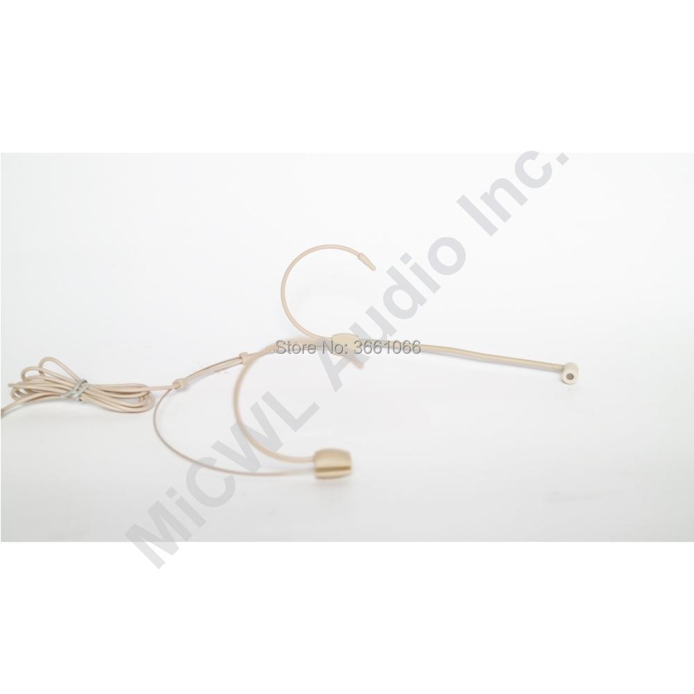 New 2019 arrival Dual Ear Hook Mic Headworn Headset Head Microphone For Shure Sennheiser AKG Audio Technica XLR 3PIN TA3F - MiCWL Audio Inc
