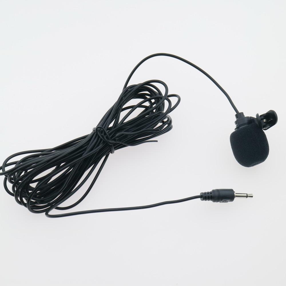 Pro 3.5mm Standard Instrument Microphones 5m Cable Musich Lavalier Lapel Mics - MiCWL Audio Inc
