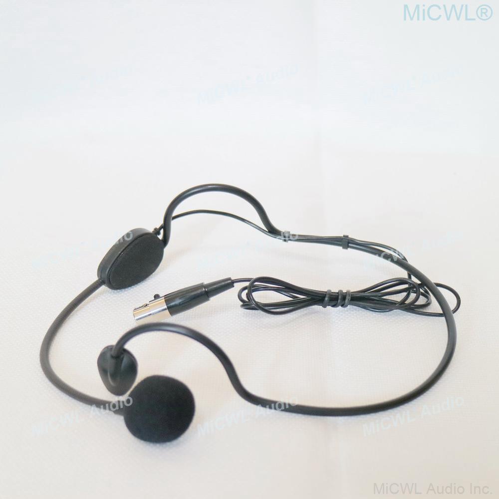 MiCWL Audio M3 HeadSet Microphone For Shure ULX SLX PGX 4Pin Sennheiser G2 G3 G4 AKG 3Pin Wireless Head Wear Cardioid Microfone - MiCWL Audio Inc
