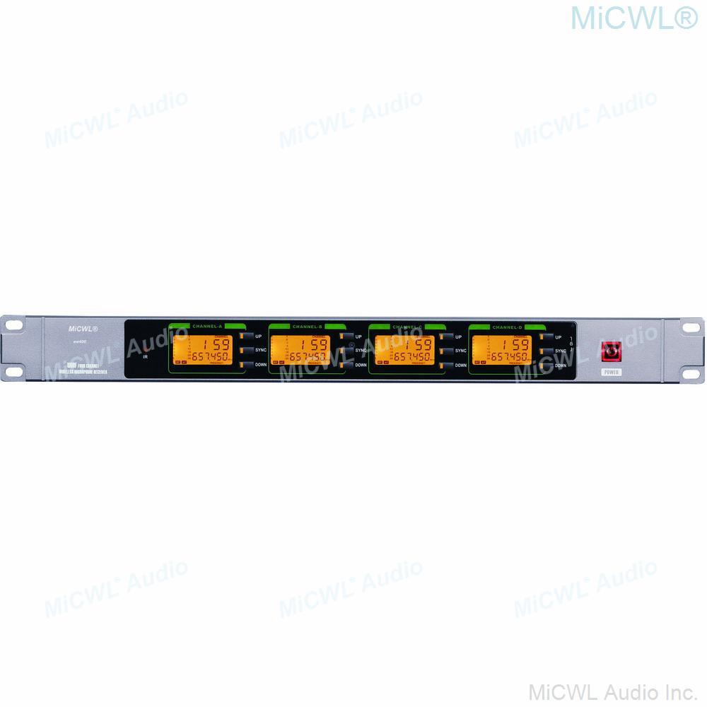 Silver SKM5000 ew400 G4 Digital Wireless 4 Handheld DJ Karaoke Microphone System 4 Headset HeadWear Mic Mike Sets - MiCWL Audio Inc