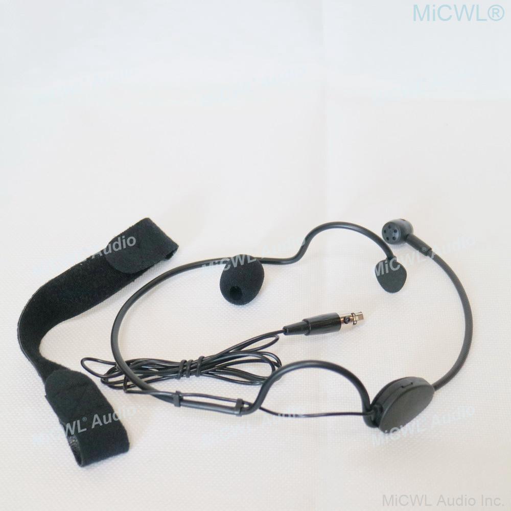 MiCWL Audio M3 HeadSet Microphone For Shure ULX SLX PGX 4Pin Sennheiser G2 G3 G4 AKG 3Pin Wireless Head Wear Cardioid Microfone - MiCWL Audio Inc