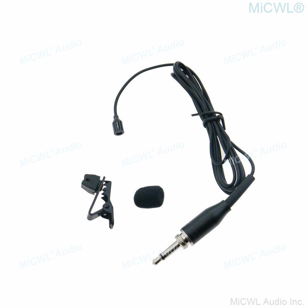Micro Lavalier Lapel Tie Clip Recording Sing Top Quality Microphone For Sennheiser MiPro Shure TA4F 3Pin Audio-Technica 3.5m - MiCWL Audio Inc