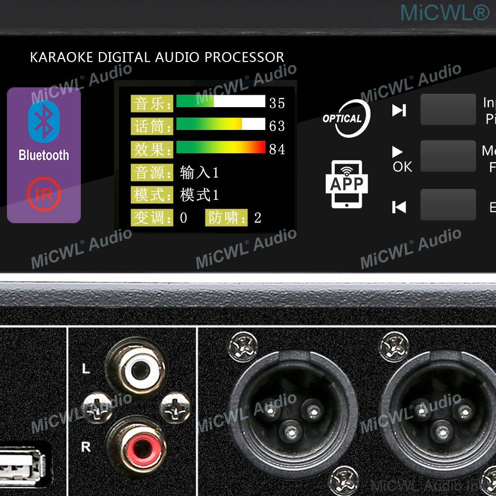 Professional KX500 Microphone Digital Effects Processor Stage Studio Decoder Effector KX200 Upgrades WiFi PC iPad Software - MiCWL Audio Inc