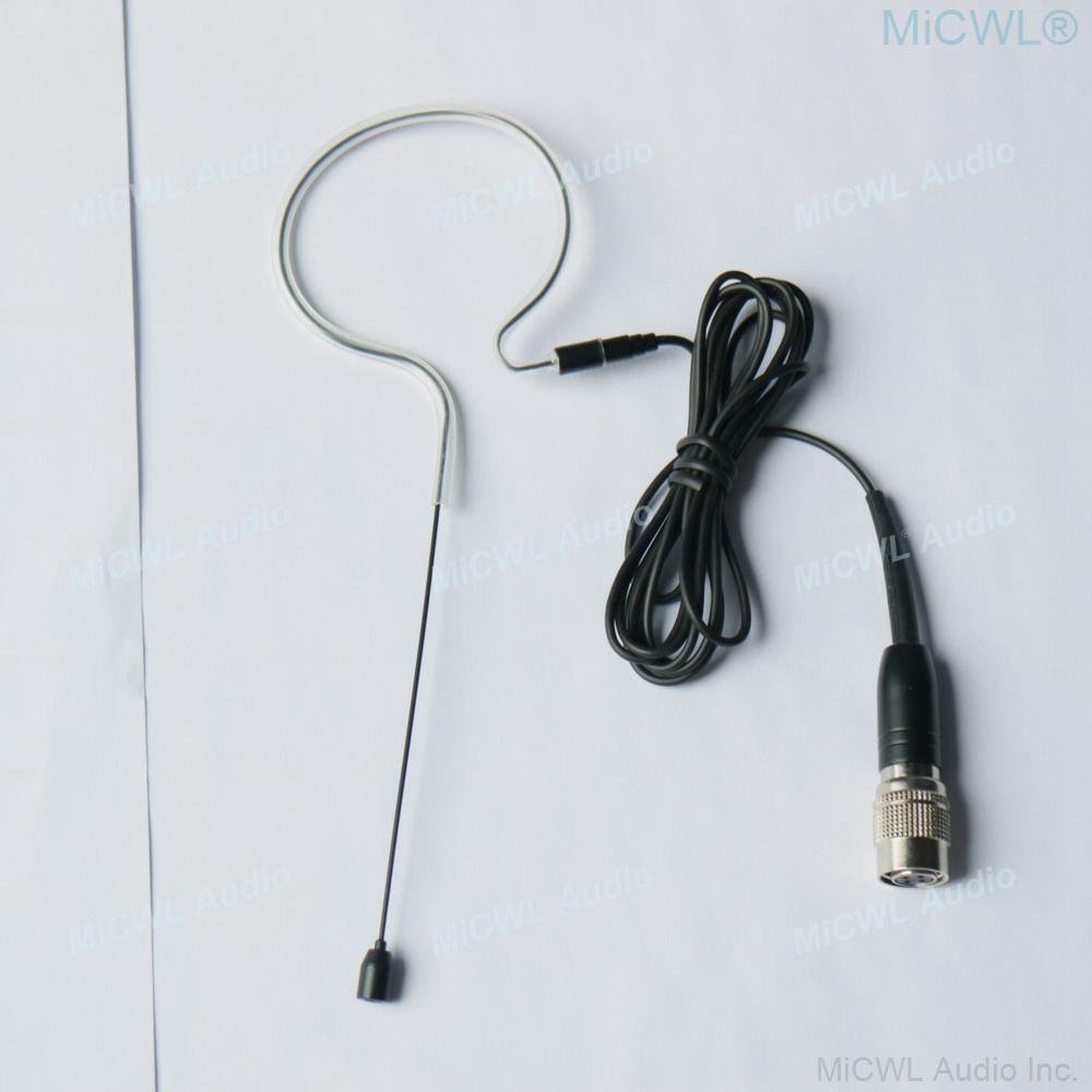 M7 Black Single earset Headset Microphone For Audio-Technica Wireless System Omni-Directional MiCWL - MiCWL Audio Inc