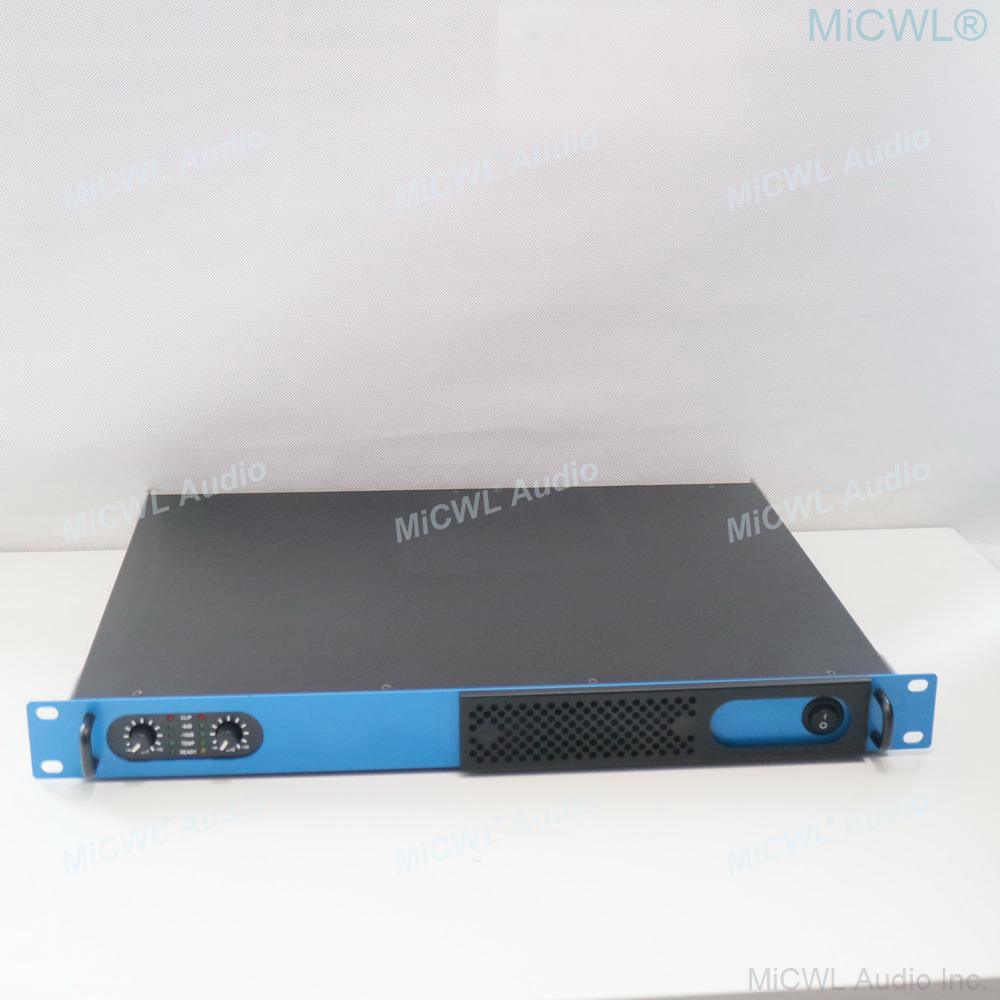 MiCWL 6000W Peak Dual Channel Stage DJ Karaoke Digital Power Amplifier Blue AMP Standard Rack 19" - MiCWL Audio Inc