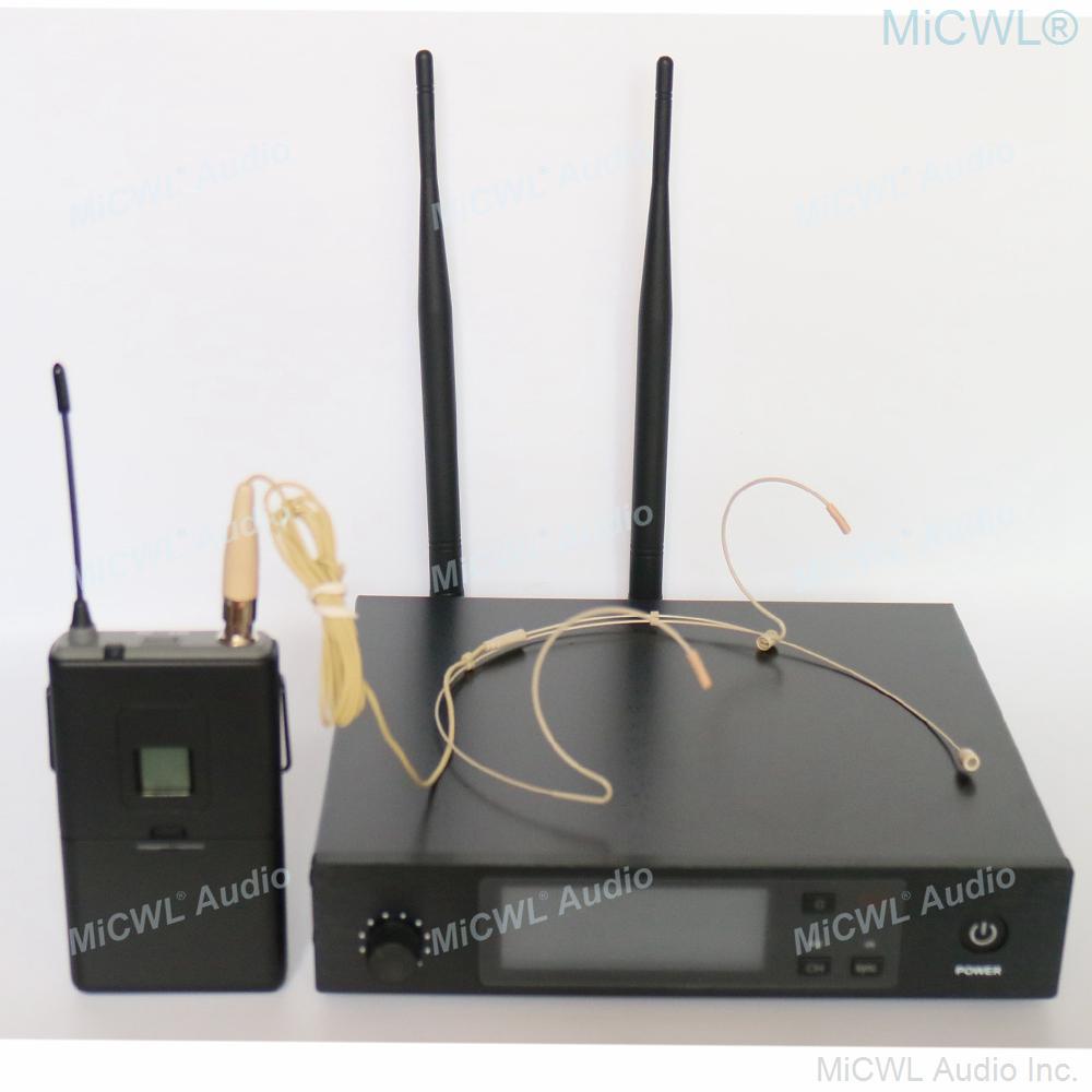 MiCWL D100 Omnidirectional Headset Lavalier Digital Wireless Microphone Karaoke DJ Live Stage Performance микрофоны Microfones - MiCWL Audio Inc