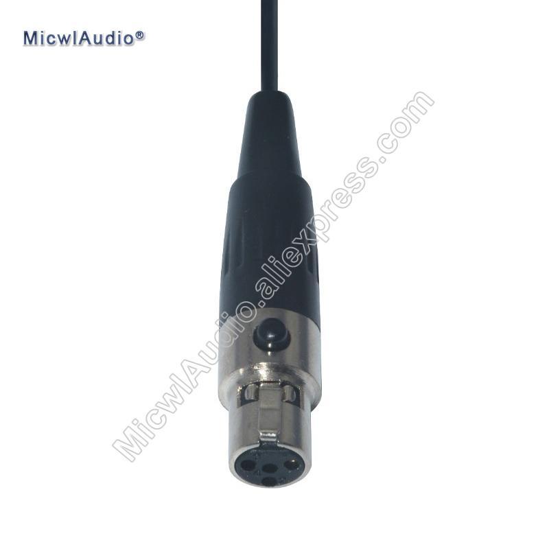 Instrument Musical Condenser Microphone Cardioid TA4F 4Pin Connector For Shure Wireless System and Mixer Sound Console - MiCWL Audio Inc