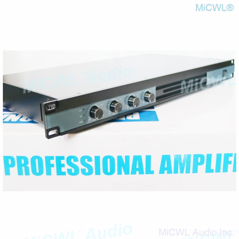 MiCWL 4 Channel Digital Power Amplifier 5200W Karaoke Stage Studio Audio Microphone Speaker New Generation AMP 2600W 2 Channel - MiCWL Audio Inc