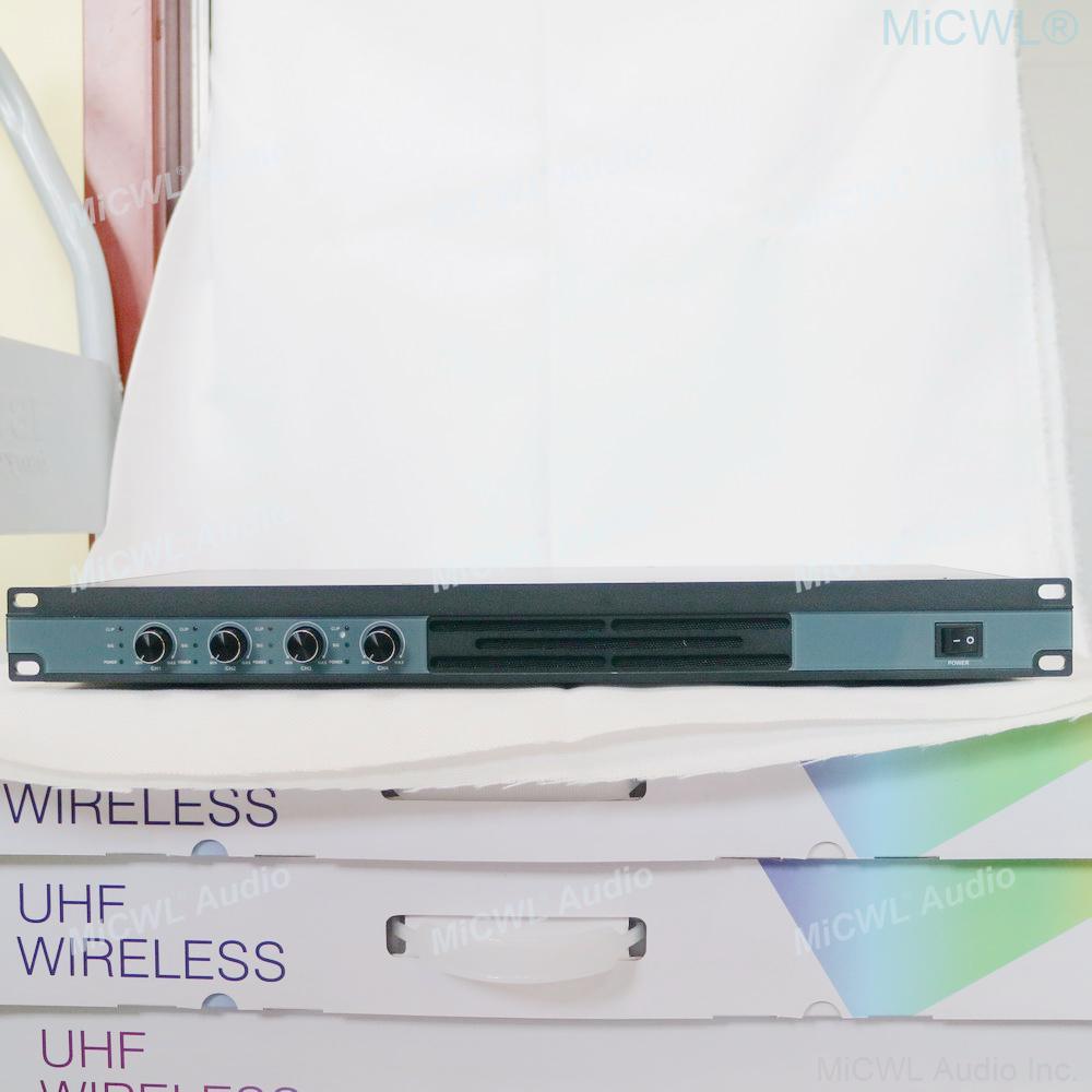 MiCWL High Power 6400W Digital Power Amplifier 4 Channel Drive 800W Speaker Each Channel DJ Karaoke Stage Studio 5200 Watt AMP - MiCWL Audio Inc