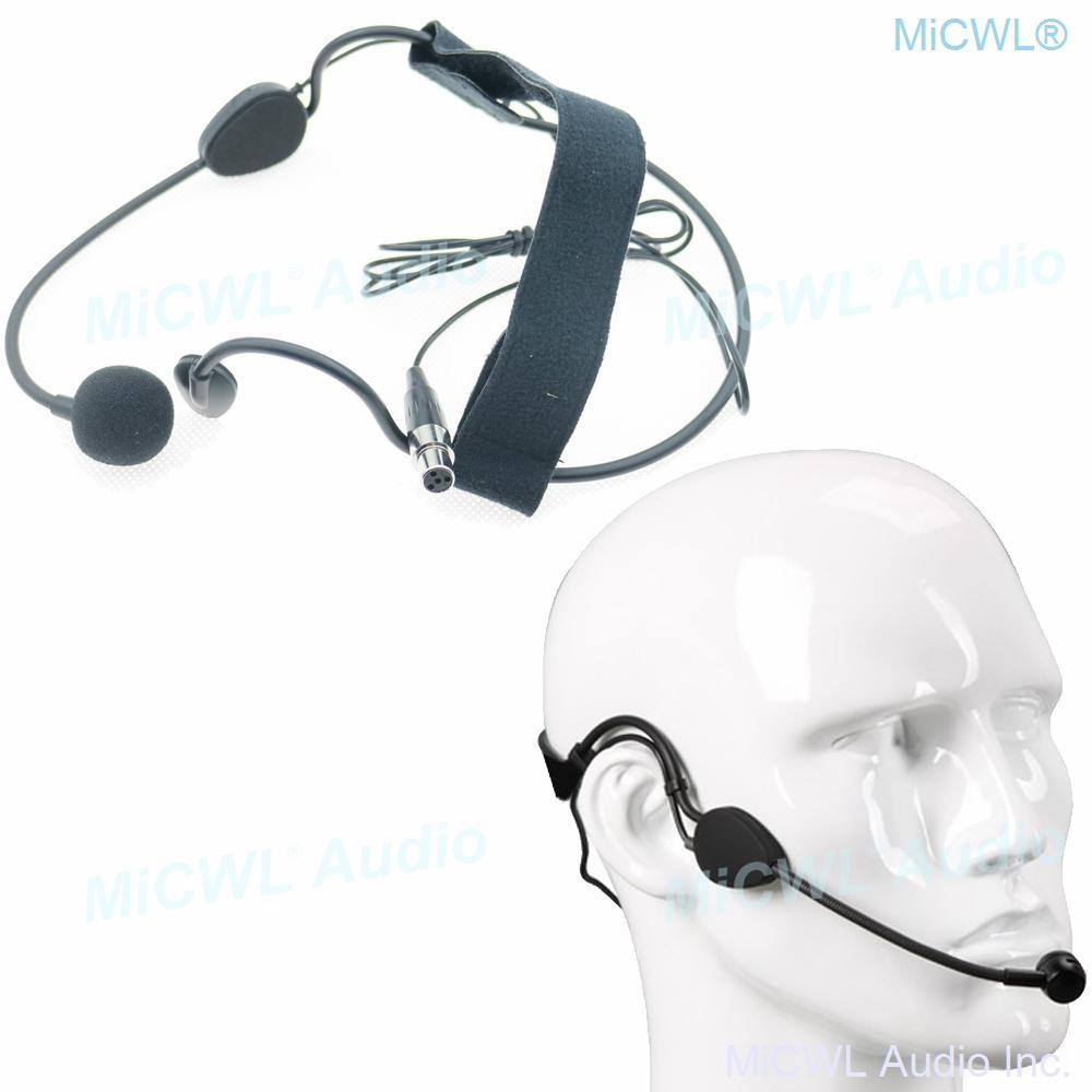 Headset Condenser ME3 Microphone For Shure UR1 ULX SLX PGX QLX Audio Wireless Belt Boday System mini TA4F - MiCWL Audio Inc