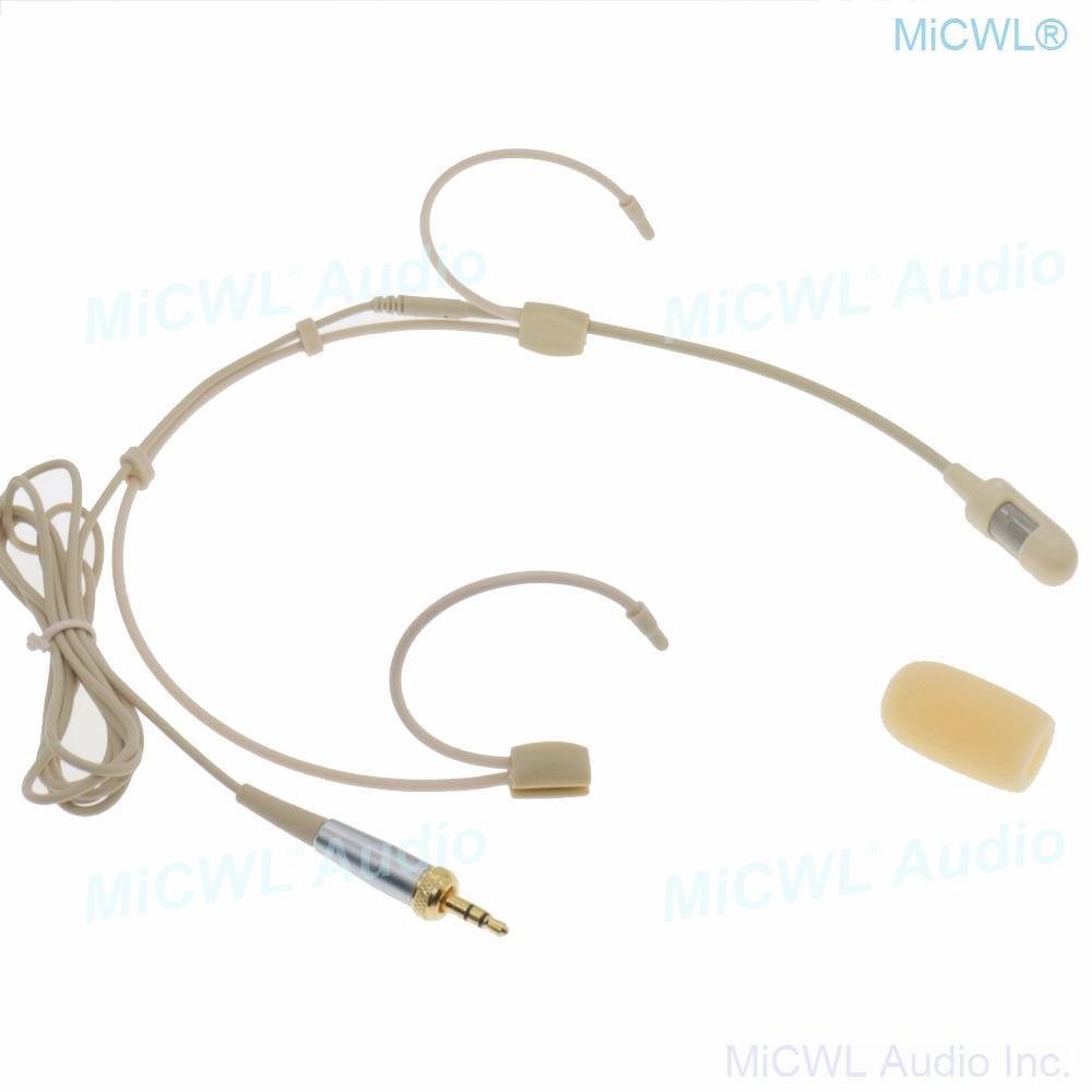 CS60 Cardioid Replace Original Headset Microphone For Sennheiser Wireless SK100 G2 G3 G4 Microfones System 3.5mm Lock - MiCWL Audio Inc