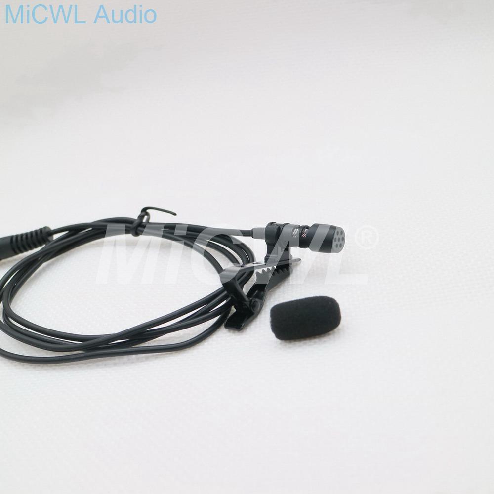 Omni-directional Lavalier Lapel Microphone Collar Clip Tie Condenser Conference For Sennheiser Shure AKG Audio Technica - MiCWL Audio Inc