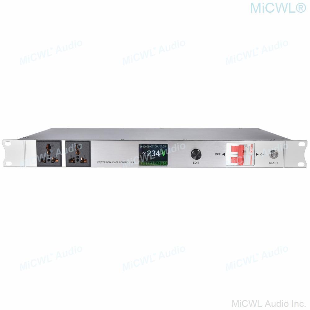 MiCWL 10 Channel Digital Power Sequence Controller Air Switch 30A 6000W Conditioner Surge Protector 8+2 Power Supply Regulator - MiCWL Audio Inc