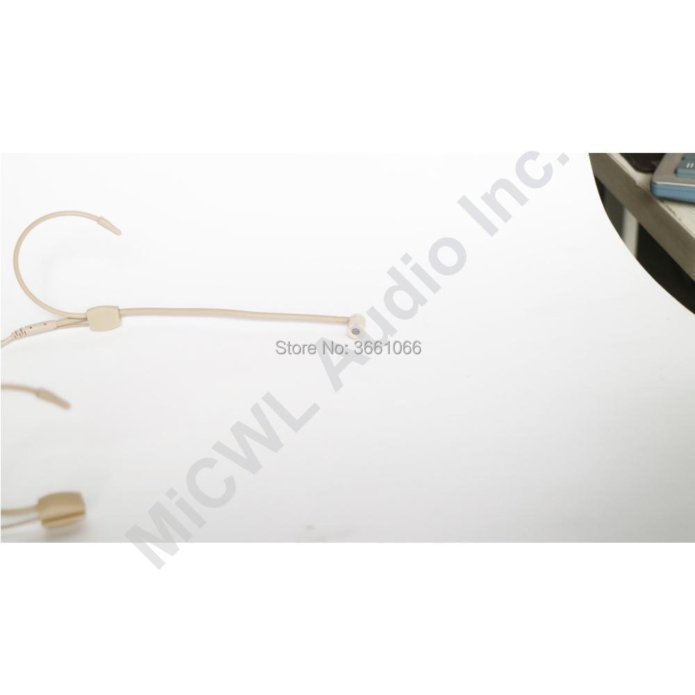 New 2019 arrival Dual Ear Hook Mic Headworn Headset Head Microphone For Shure Sennheiser AKG Audio Technica XLR 3PIN TA3F - MiCWL Audio Inc
