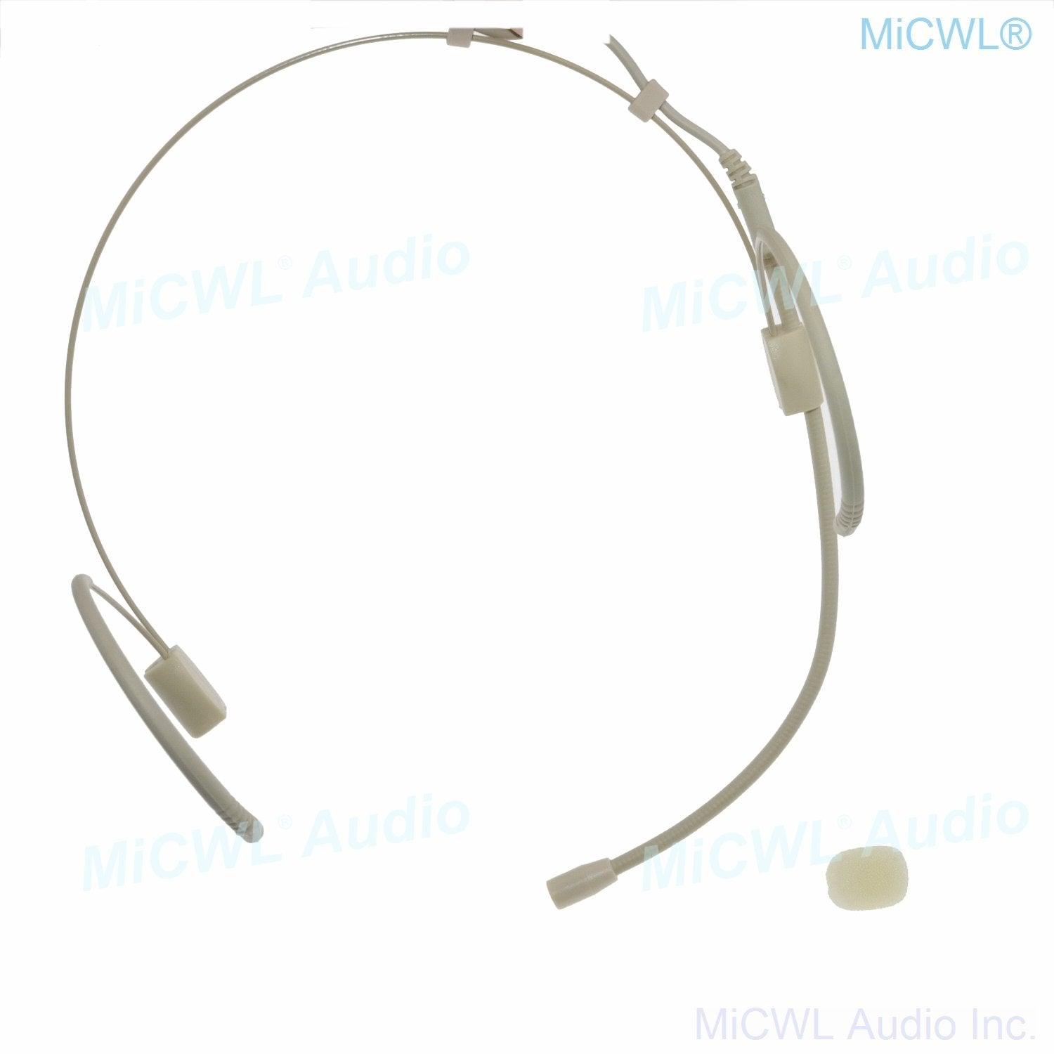 Free Shipping Omni Headset Wireless Microphone For Sennheiser G2 G3 G4 EW Mic System 3.5mm Sterel Lock Plug - MiCWL Audio Inc