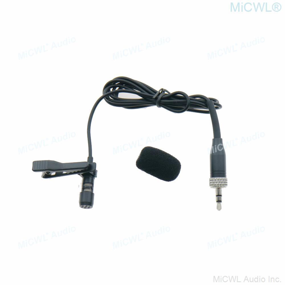 MiCWL MJ60 Lavalier Microphone For Sennheiser Mic G2 G3 G4 Wireless BeltPack 3.5mm Stereo Lock Metal Plug - MiCWL Audio Inc