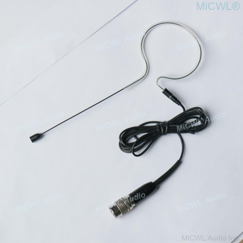 M7 Black Single earset Headset Microphone For Audio-Technica Wireless System Omni-Directional MiCWL - MiCWL Audio Inc